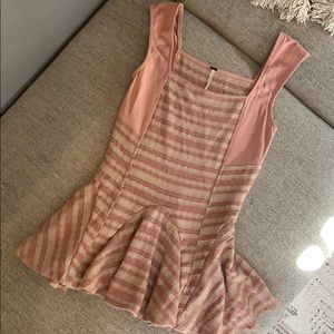 Sweet Free People Peplum Top